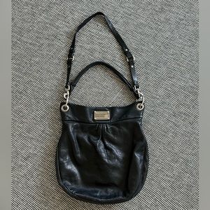 Marc by Marc Jacobs Hobo Classic Q Hillier Pebbled Leather Crossbody Purse